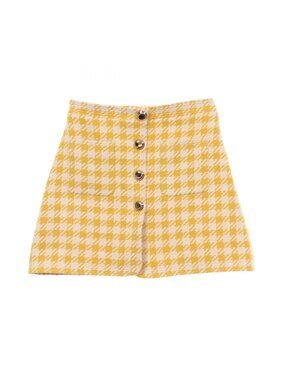 Miu Miu Skirt Houndstooth Tweed Wool